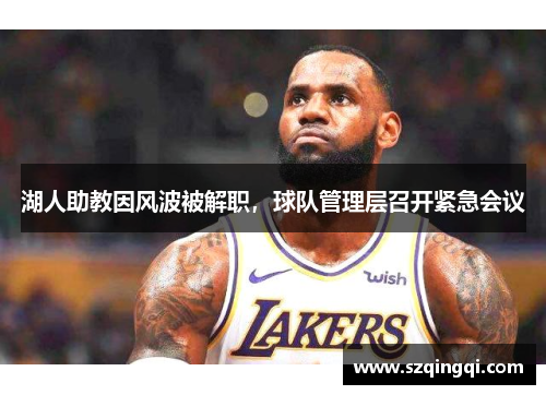湖人助教因风波被解职，球队管理层召开紧急会议